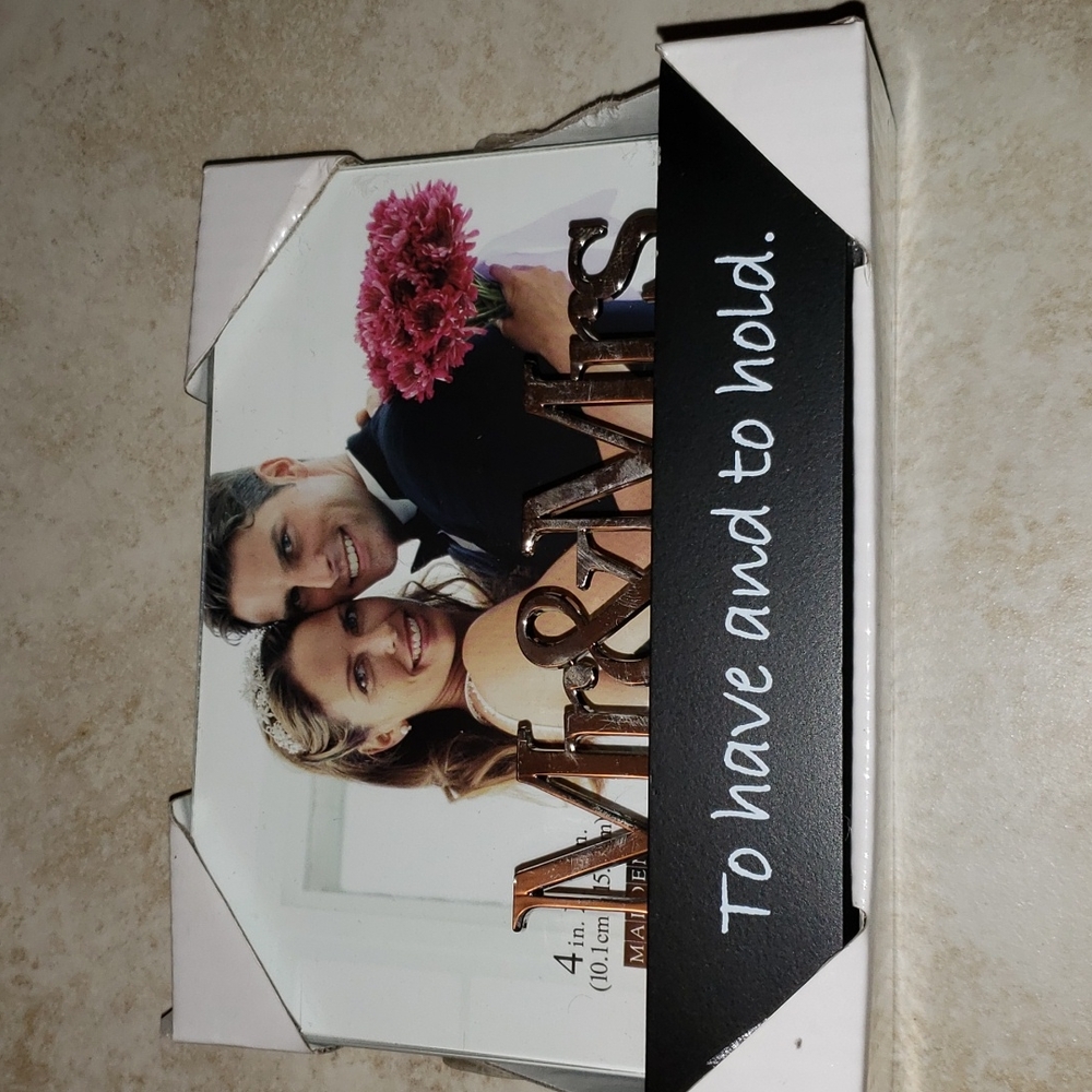 Mr. And Mrs. Picture Frame